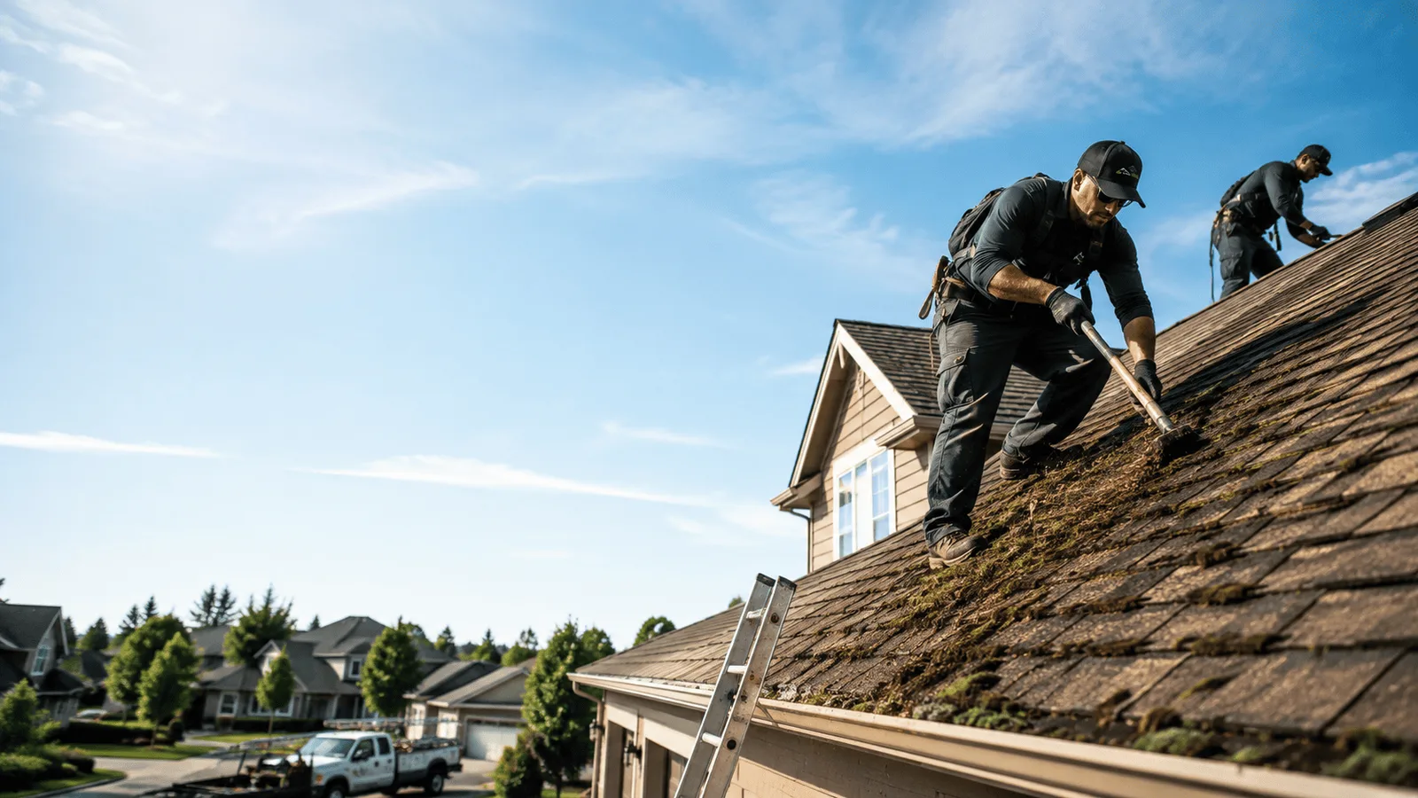 Roof Moss Removal in Canoga Park, CA near me
